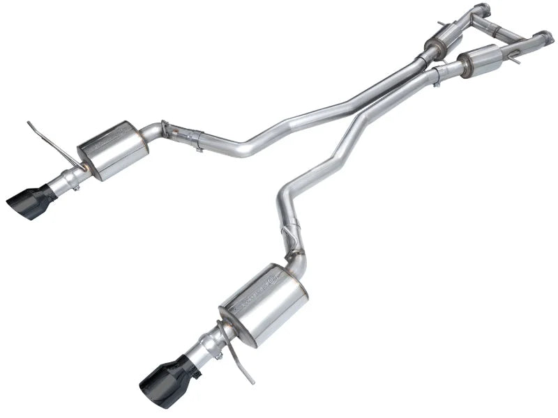 AWE Tuning 11-24 Dodge Durango 5.7L Touring Edition Exhaust w/ Diamond Black Tips - Main Product View