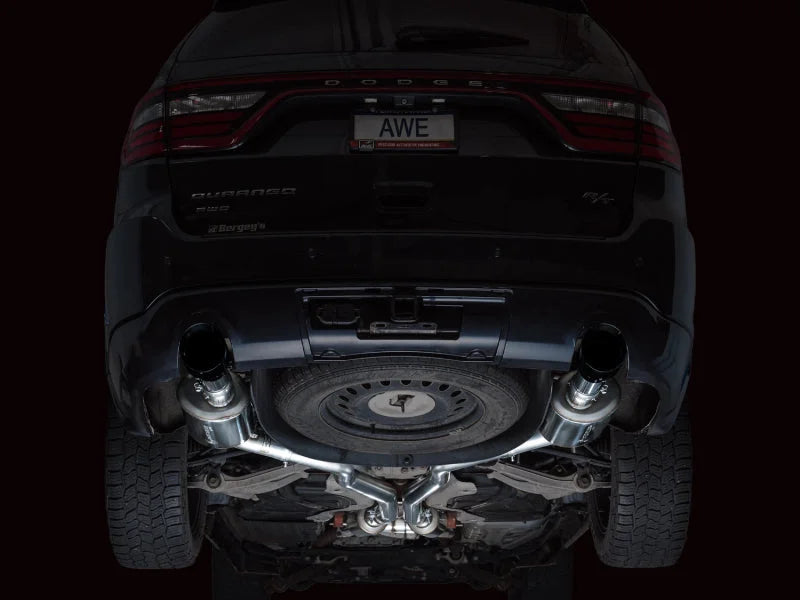 AWE Tuning 11-24 Dodge Durango 5.7L Touring Edition Exhaust w/ Diamond Black Tips - Additional View 8