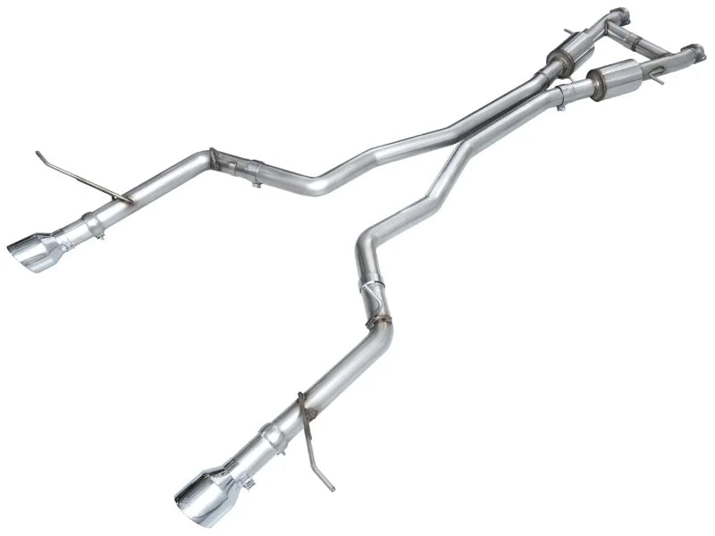 AWE Tuning 11-24 Dodge Durango 5.7L Track Edition Exhaust w/ Chrome Silver Tips - Main Product View