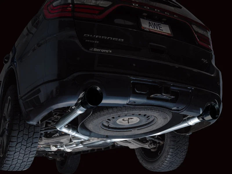 AWE Tuning 11-24 Dodge Durango 5.7L Track Edition Exhaust w/ Diamond Black Tips - Additional View 10