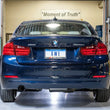Load image into Gallery viewer, AWE Tuning 13-18 BMW 320i (F30) Touring Edition Exhaust w/ Performance Mid Pipe - Diamond Blk Tips - Installation View