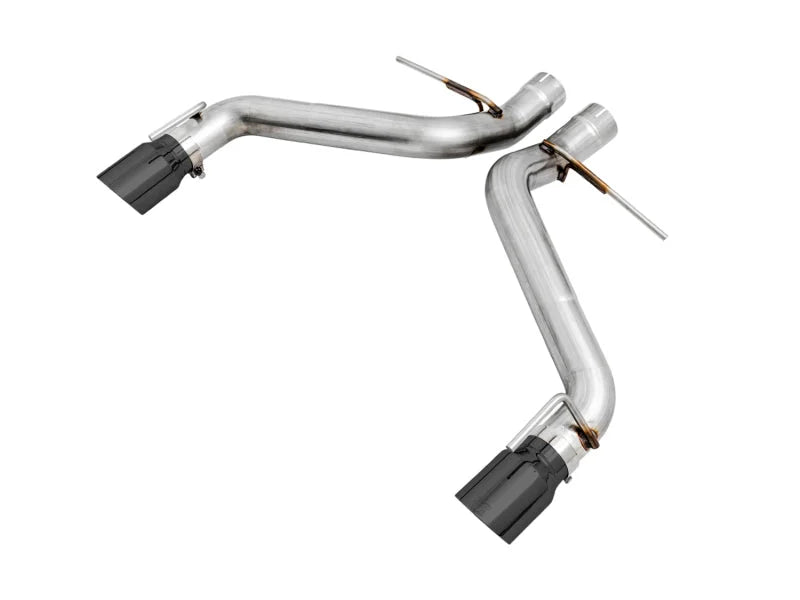AWE Tuning 16-19 Chevrolet Camaro SS Axle-back Exhaust - Track Edition (Diamond Black Tips) - Main Product View