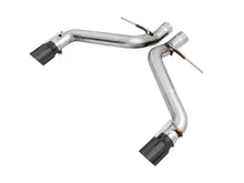 Load image into Gallery viewer, AWE Tuning 16-19 Chevrolet Camaro SS Axle-back Exhaust - Track Edition (Diamond Black Tips) - Main Product View