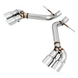 Load image into Gallery viewer, AWE Tuning 16-19 Chevrolet Camaro SS Axle-back Exhaust - Track Edition (Quad Chrome Silver Tips)