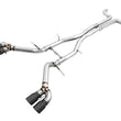 Load image into Gallery viewer, AWE Tuning 16-19 Chevy Camaro SS Non-Res Cat-Back Exhaust - Track Edition (Quad Diamond Black Tips) - Main Product View
