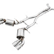 Load image into Gallery viewer, AWE Tuning 16-19 Chevy Camaro SS Res Cat-Back Exhaust -Touring Edition (Quad Chrome Silver Tips) - Main Product View