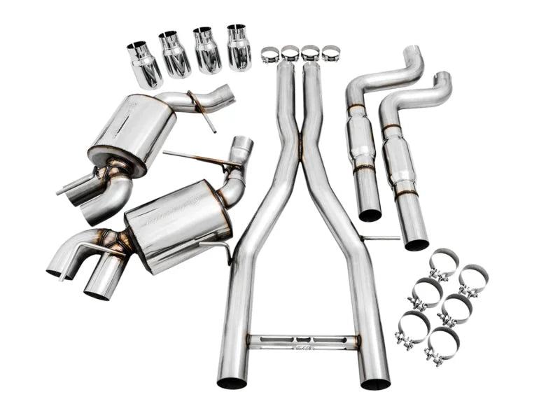 AWE Tuning 16-19 Chevy Camaro SS Res Cat-Back Exhaust -Touring Edition (Quad Chrome Silver Tips) - Additional View 5