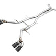 Load image into Gallery viewer, AWE Tuning 16-19 Chevy Camaro SS Resonated Cat-Back Exhaust -Track Edition (Quad Diamond Black Tips) - Main Product View