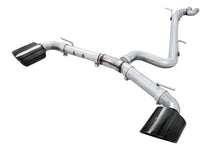Load image into Gallery viewer, AWE Tuning 17-19 Audi RS3 8V Track Edition Exhaust - Diamond Black Tips RS-Style Tips - Main Product View