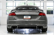 Load image into Gallery viewer, AWE Tuning 18-19 Audi TT RS 8S/RK3 2.5L Turbo Track Edition Exhaust - Diamond Black RS-Style Tips - Side View
