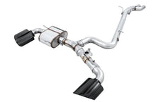 Load image into Gallery viewer, AWE Tuning 18-19 Audi TT RS 8S/RK3 2.5L Turbo Track Edition Exhaust - Diamond Black RS-Style Tips - Detail View