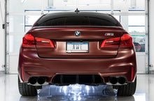 Load image into Gallery viewer, AWE Tuning 18-19 BMW F90 M5 SwitchPatch Cat-Back Exhaust- Black Diamond Tips - Side View