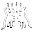 Load image into Gallery viewer, AWE Tuning 18-19 BMW M5 (F90) 4.4T AWD Axle-back Exhaust - Track Edition (Chrome Silver Tips) - Back View