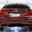 Load image into Gallery viewer, AWE Tuning 18-19 BMW M5 (F90) 4.4T AWD Cat-back Exhaust - Track Edition (Diamond Black Tips) - Side View