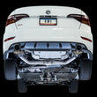 Load image into Gallery viewer, AWE Tuning 18-21 Volkswagen Jetta GLI Mk7 Touring Exhaust - Chrome Silver Tips (Fits High-Flow DP) - Side View