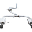 Load image into Gallery viewer, AWE Tuning 18-21 Volkswagen Jetta GLI Mk7 Touring Exhaust - Diamond Black Tips (Fits High-Flow DP) - Main Product View