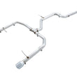 Load image into Gallery viewer, AWE Tuning 18-21 Volkswagen Jetta GLI Mk7 Track Edition Exhaust - Chrome Silver Tips (Fits OEM DP) - Main Product View