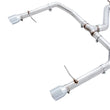 Load image into Gallery viewer, AWE Tuning 18-21 Volkswagen Jetta GLI Mk7 Track Edition Exhaust - Chrome Silver Tips (Fits OEM DP) - Back View