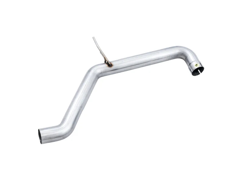 AWE Tuning 18-21 Volkswagen Jetta GLI Mk7 Track Edition Exhaust - Chrome Silver Tips (Fits OEM DP) - Installation View