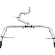 Load image into Gallery viewer, AWE Tuning 18-21 Volkswagen Jetta GLI Mk7 Track Edition Exhaust - Diamond Black Tips (Fits OEM DP) - Main Product View