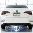 Load image into Gallery viewer, AWE Tuning 18-21 Volkswagen Jetta GLI Mk7 Track Edition Exhaust - Diamond Black Tips (Fits OEM DP) - Detail View