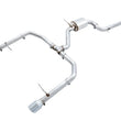 Load image into Gallery viewer, AWE Tuning 18-21 Volkswagen Jetta GLI Mk7 Track Exhaust - Chrome Silver Tips (Fits High-Flow DP) - Main Product View