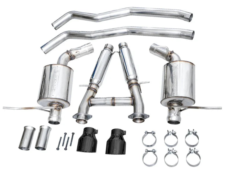 AWE Tuning 18-23 Dodge Durango SRT & Hellcat Touring Edition Exhaust - Diamond Black Tips - Additional View 12