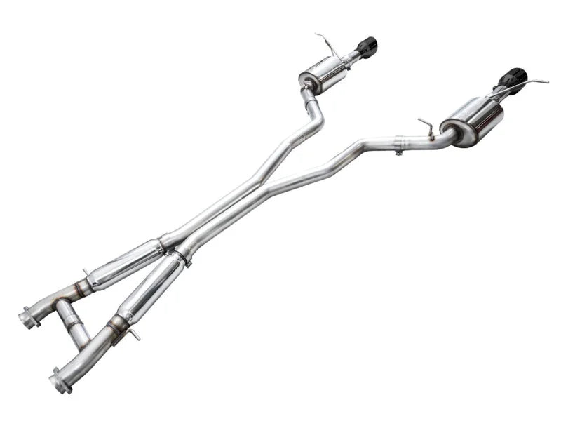 AWE Tuning 18-23 Dodge Durango SRT & Hellcat Touring Edition Exhaust - Diamond Black Tips - Additional View 13