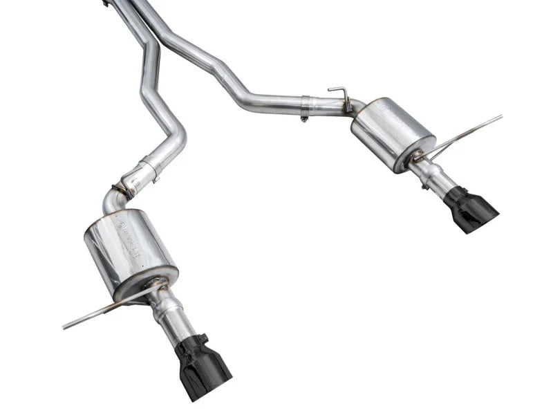 AWE Tuning 18-23 Dodge Durango SRT & Hellcat Touring Edition Exhaust - Diamond Black Tips - Additional View 14