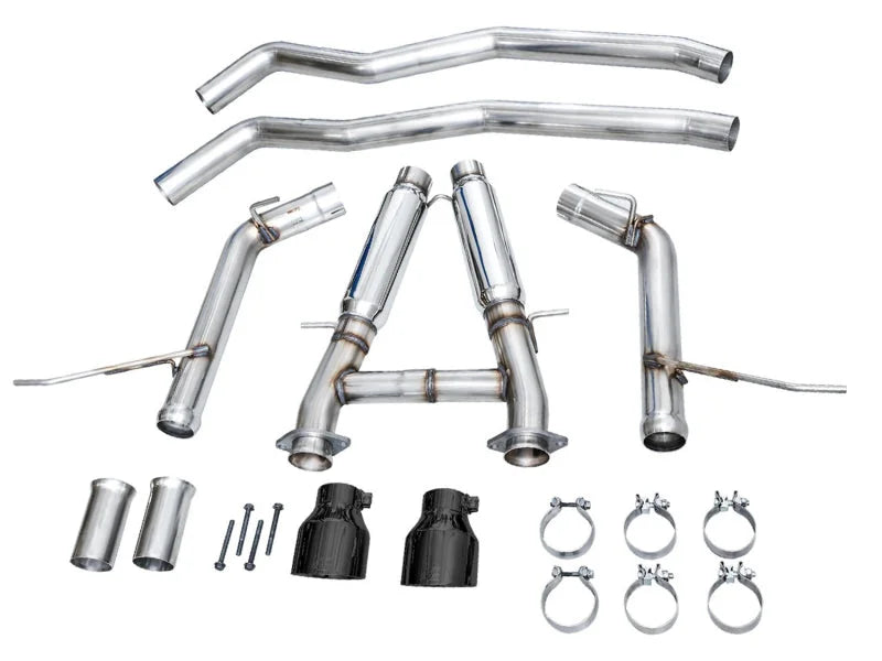 AWE Tuning 18-23 Dodge Durango SRT & Hellcat Track Edition Exhaust - Diamond Black Tips - Additional View 10