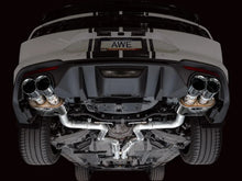 Load image into Gallery viewer, AWE Tuning 18-23 S550 Mustang GT SwitchPath Exhaust - Chrome Silver Tips - Installation View