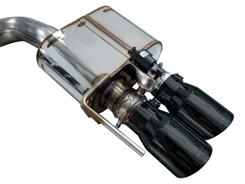 AWE Tuning 18-23 S550 Mustang GT SwitchPath Exhaust - Diamond Black Tips - Additional View 11