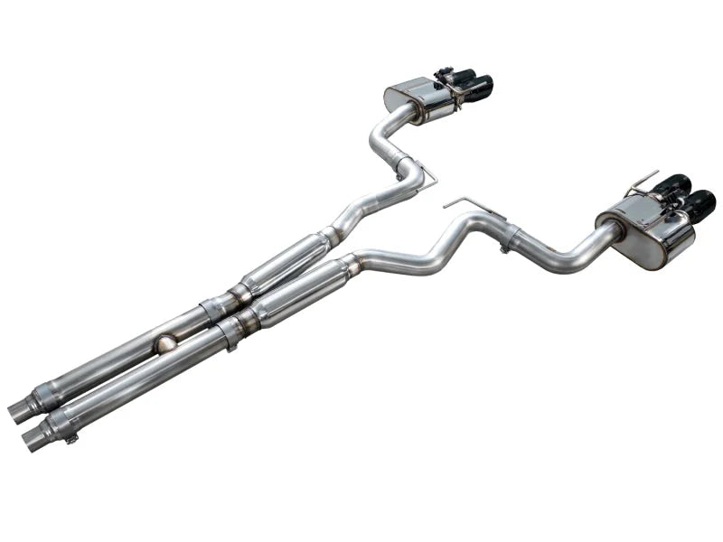 AWE Tuning 18-23 S550 Mustang GT SwitchPath Exhaust - Diamond Black Tips - Additional View 13