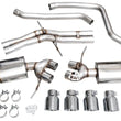 Load image into Gallery viewer, AWE Tuning 19-21 Porsche Macan 3.0T/2.9TT Touring Edition Catback Exhaust w/ Chrome Silver Tips - Additional View 11