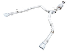 Load image into Gallery viewer, AWE Tuning 19-21 RAM 1500 5.7L (w/Cutouts) 0FG Dual Rear Exit Cat-Back Exhaust - Chrome Silver Tips - Main Product View