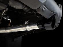 Load image into Gallery viewer, AWE Tuning 19-21 RAM 1500 5.7L (w/Cutouts) 0FG Dual Rear Exit Cat-Back Exhaust - Diamond Black Tips - Installation View