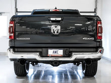 Load image into Gallery viewer, AWE Tuning 19-21 RAM 1500 5.7L (w/Cutouts) 0FG Dual Rear Exit Cat-Back Exhaust - Diamond Black Tips - Additional View 5