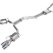Load image into Gallery viewer, AWE Tuning 19-23 Audi C8 S6/S7 2.9T V6 AWD Touring Edition Exhaust - Chrome Silver Tips - Main Product View