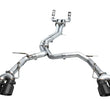 Load image into Gallery viewer, AWE Tuning 19-23 Audi C8 S6/S7 2.9T V6 AWD Track Edition Exhaust - Diamond Black Tips - Additional View 13