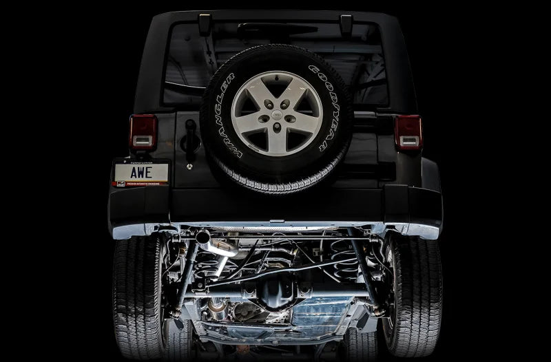 AWE Tuning 20-21 Jeep Gladiator JT 3.6L Trail Edition Cat-Back Exhaust - Additional View 8
