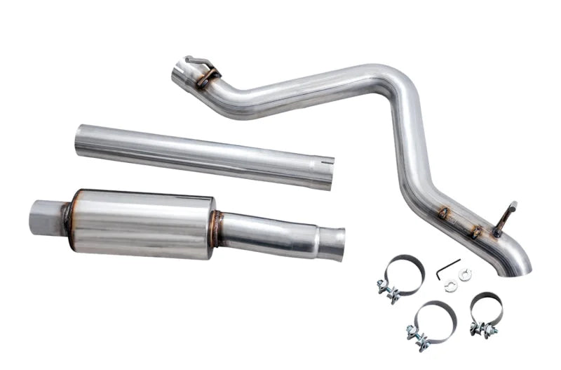 AWE Tuning 20-21 Jeep Gladiator JT 3.6L Tread Edition Cat-Back Single Side Exhaust - Diamond Blk Ti - Additional View 11