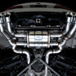 Load image into Gallery viewer, AWE Tuning 20-25 BMW X3 M/M Comp (F97) AWD SwitchPath Axle-Back Exhaust - Chrome Silver Tips - Installation View