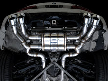 Load image into Gallery viewer, AWE Tuning 20-25 BMW X3 M/M Comp (F97) AWD SwitchPath Axle-Back Exhaust - Chrome Silver Tips - Installation View