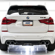 Load image into Gallery viewer, AWE Tuning 20-25 BMW X3 M/M Comp (F97) AWD SwitchPath Axle-Back Exhaust - Chrome Silver Tips - Additional View 5