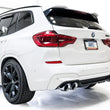 Load image into Gallery viewer, AWE Tuning 20-25 BMW X3 M/M Comp (F97) AWD SwitchPath Axle-Back Exhaust - Chrome Silver Tips - Additional View 7