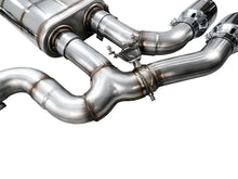 Load image into Gallery viewer, AWE Tuning 20-25 BMW X3 M/M Comp (F97) AWD SwitchPath Axle-Back Exhaust - Chrome Silver Tips - Additional View 10