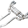 Load image into Gallery viewer, AWE Tuning 20-25 BMW X3 M/M Comp (F97) AWD SwitchPath Axle-Back Exhaust - Chrome Silver Tips - Additional View 12