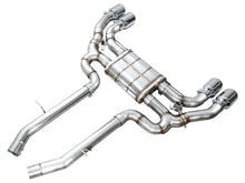 Load image into Gallery viewer, AWE Tuning 20-25 BMW X3 M/M Comp (F97) AWD SwitchPath Axle-Back Exhaust - Chrome Silver Tips - Additional View 12