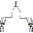 Load image into Gallery viewer, AWE Tuning 2015+ Dodge Challenger 6.4L/6.2L Non-Resonated Touring Edition Exhaust - Quad Silver Tips - Main Product View