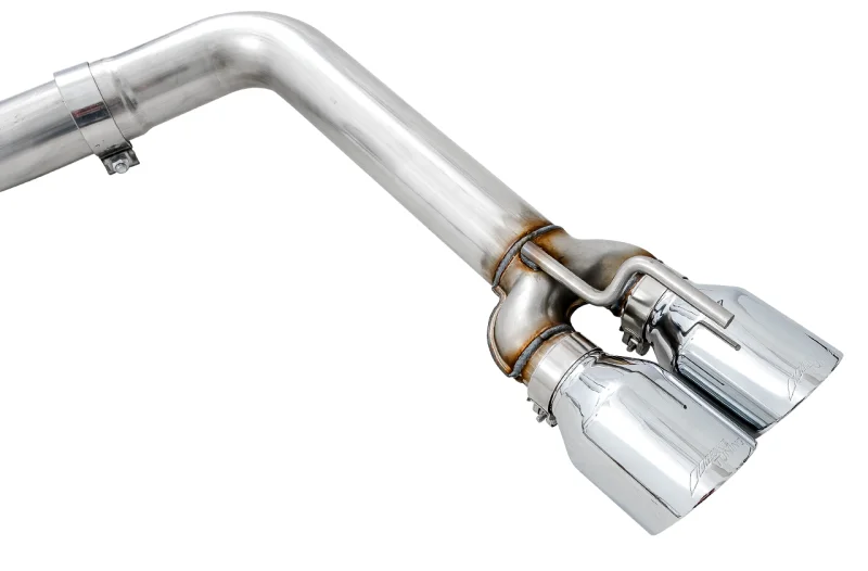 AWE Tuning 2015+ Dodge Challenger 6.4L/6.2L SC Track Edition Exhaust - Quad Chrome Silver Tips - Additional View 7